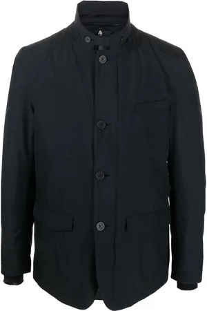 HERNO Giacca-camicia imbottita a collo alto