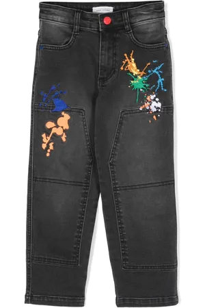 Marc Jacobs Jeans dritti con ricamo