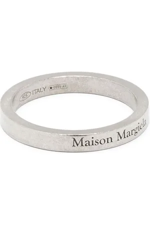 Maison Margiela Anello con logo inciso