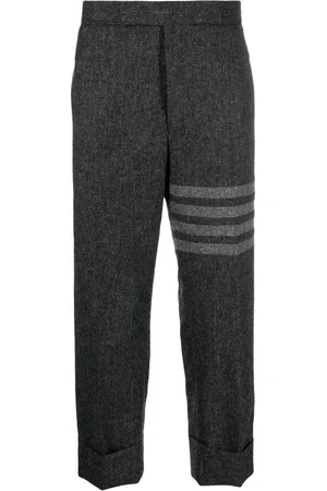 Thom Browne Pantaloni con cavallo basso