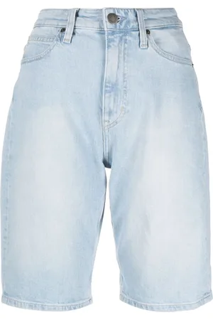 Calvin Klein Shorts denim con applicazione