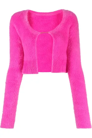 Jacquemus Cardigan crop La Maille con logo