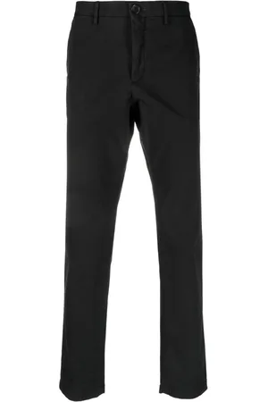 Paul Smith Pantaloni in cotone elasticizzato con motivo zebra