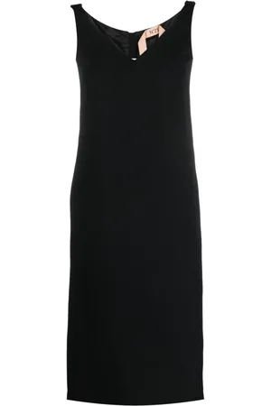 Nº21 Abito midi con ruches