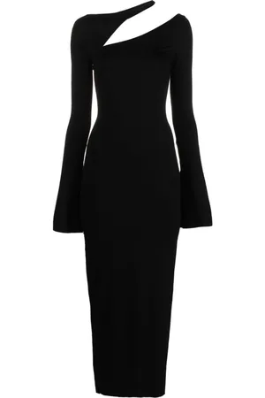 MANURI Abito Sandy lungo con dettaglio cut-out