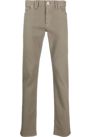 BRIONI Jeans slim a vita bassa