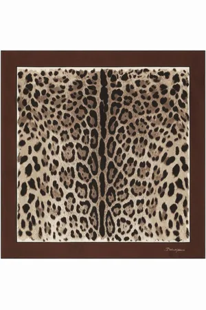 Foulard leopardato