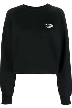 A.P.C. Felpa Oona con ricamo