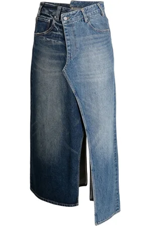 JNBY Gonna denim asimmetrica