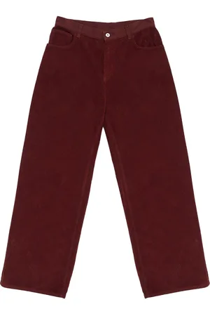 MARCELO BURLON Pantaloni a gamba ampia