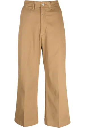 Ralph Lauren Pantaloni crop a vita alta