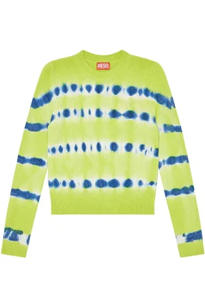 Diesel Maglione con fantasia tie-dye M-Valaxa
