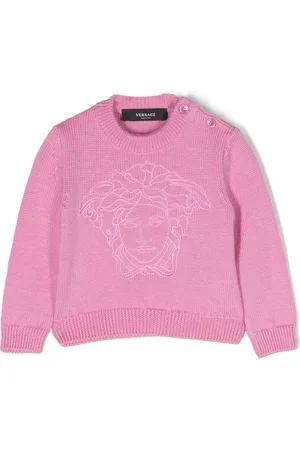 VERSACE Maglione con ricamo testa di Medusa