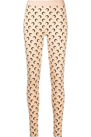 Marine Serre Leggings Fuseaux Moon
