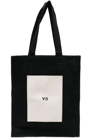 Y-3 Borsa tote con stampa Lux