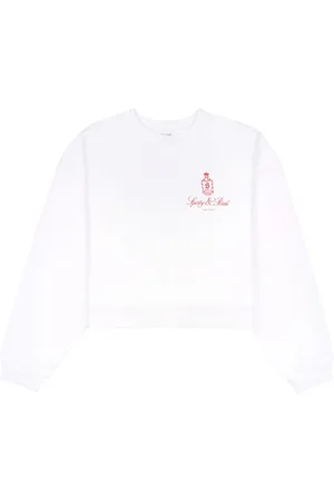 Sporty & Rich Top crop girocollo Vendome