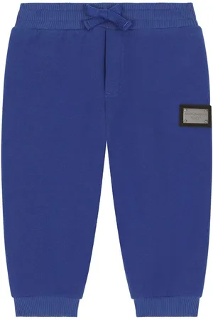 Dolce & Gabbana Pantaloni sportivi con placca logo