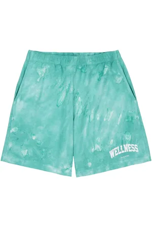Sporty & Rich Shorts con fantasia tie-dye Wellness