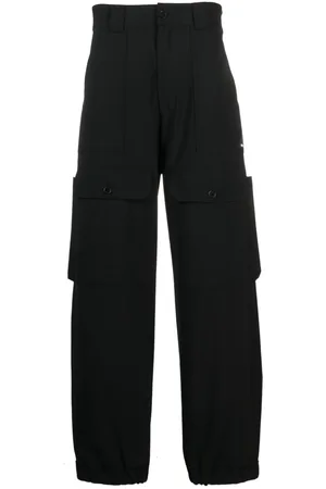 Msgm Pantaloni a vita alta