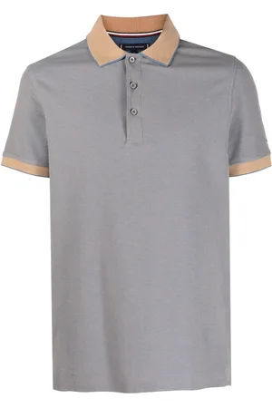 Tommy Hilfiger Polo bicolore con placca logo
