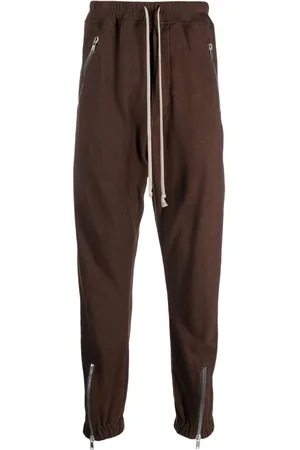 Rick Owens Pantaloni affusolati con cavallo basso