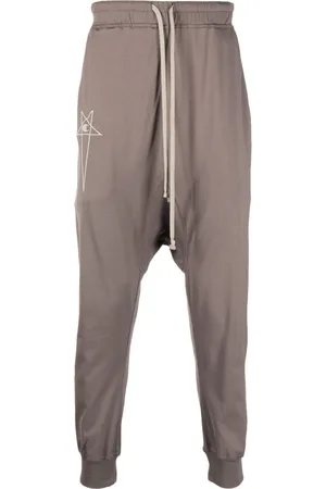 Rick Owens Pantaloni sportivi con ricamo