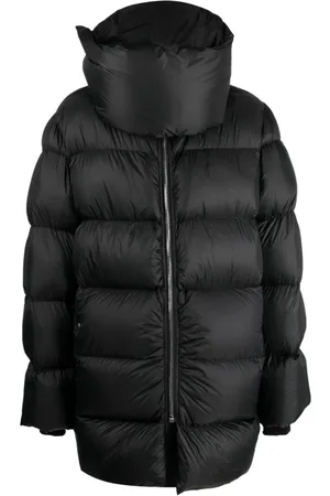 Rick Owens Piumino a collo alto