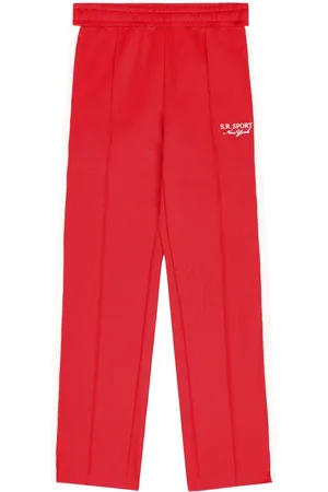 Sporty & Rich Pantaloni sportivi con dettaglio a righe