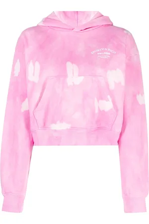 Sporty & Rich Felpa con fantasia tie-dye