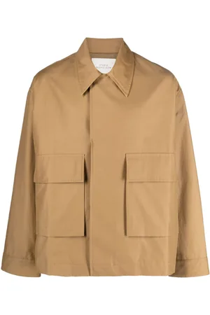 STUDIO NICHOLSON Giacca-camicia con tasche cargo