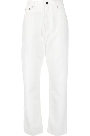 Loulou de Saison Jeans dritti Wular a vita alta