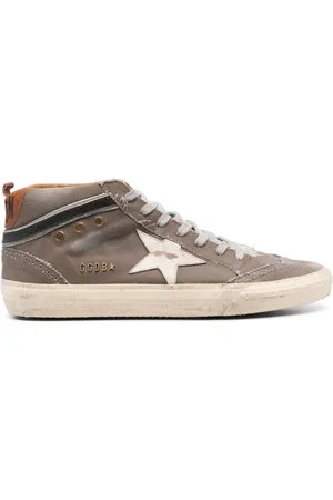 Golden Goose Sneakers Mid Star con effetto vissuto