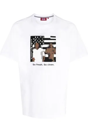 MOSTLY HEARD RARELY SEEN T-shirt con stampa grafica