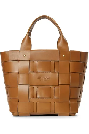 SHINOLA Borsa tote The Large Bixby in pelle