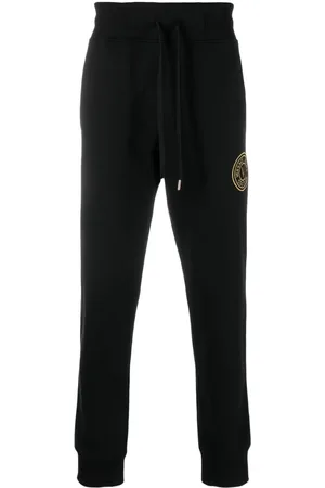 VERSACE Pantaloni sportivi con ricamo