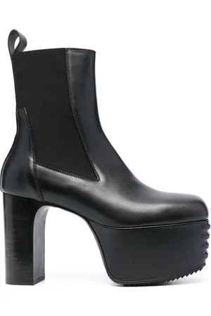Rick Owens Stivali Minimal Grill 195mm in pelle