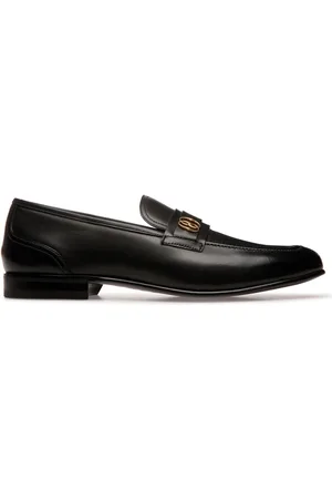 Bally Mocassini Sadei con placca logo in pelle