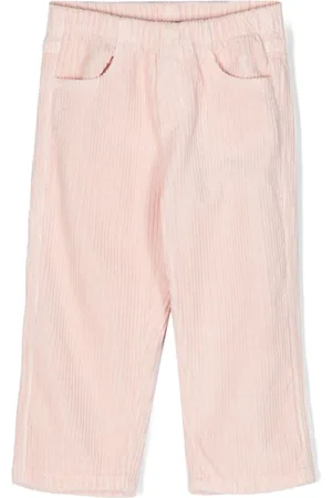 Il gufo Pantaloni a coste con vita elasticizzata