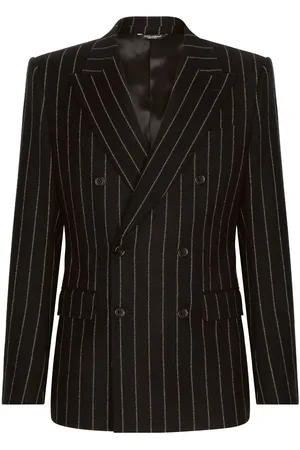 Dolce & Gabbana Blazer doppiopetto gessato
