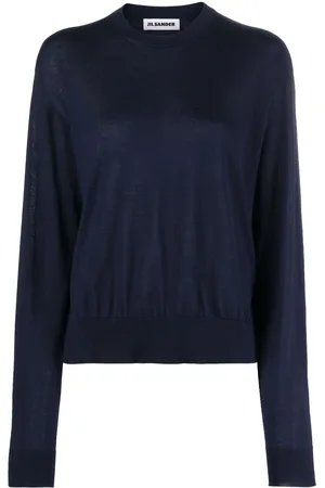 Jil Sander Maglione girocollo a coste