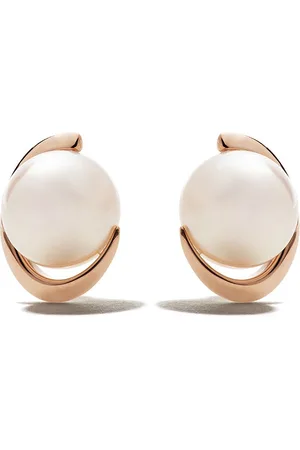 Tasaki Orecchini in oro 18kt con perle Akoya