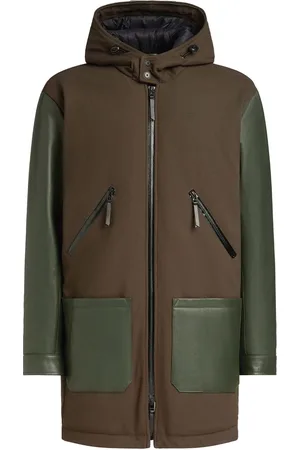 Giuseppe Zanotti Cappotto Waylen con cappuccio