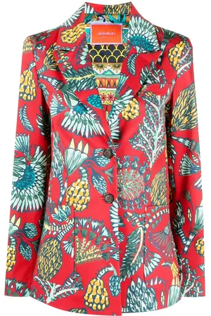 La DoubleJ Blazer 24/7 monopetto a fiori