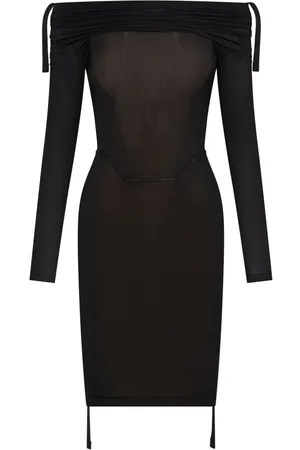 DION LEE Abito corto con spalle scoperte