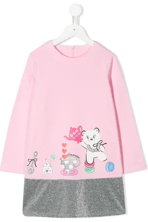 Simonetta Abito modello felpa con fondo lamé