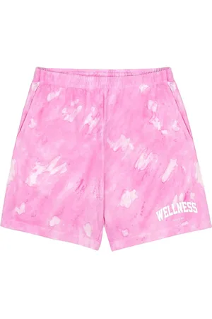 Sporty & Rich Shorts con fantasia tie-dye Wellness