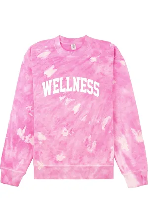 Sporty & Rich Felpa Wellness con fantasia tie-dye