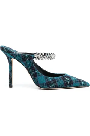 Jimmy Choo Mules Bing 100mm tartan