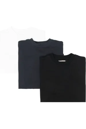 Jil Sander Set di 3 T-shirt con applicazione