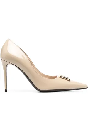 Dolce & Gabbana Pumps con placca logo 95mm